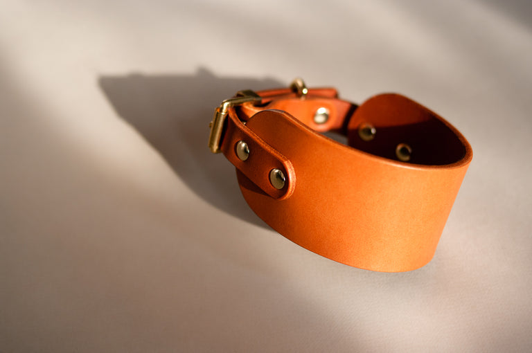 Hound Leather Collar