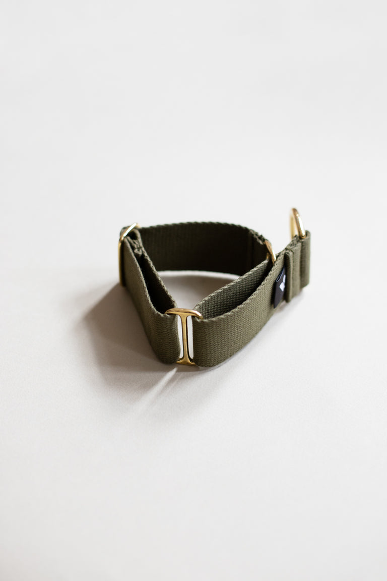 Cotton Martingale Collar